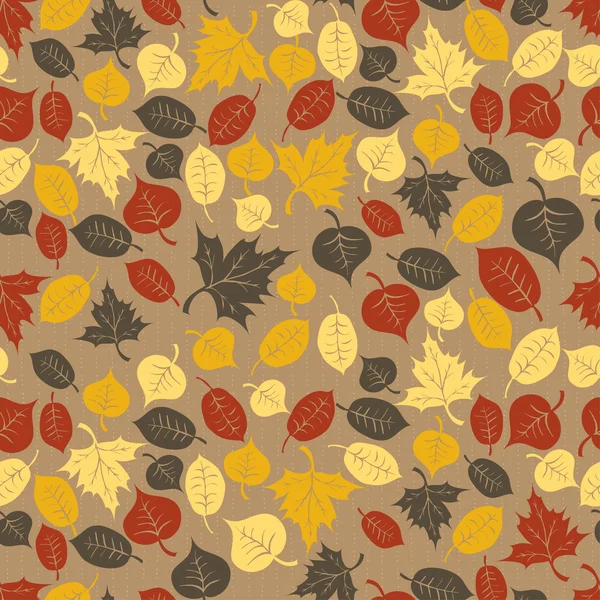 Textura de otoño sin costuras — Archivo Imágenes Vectoriales