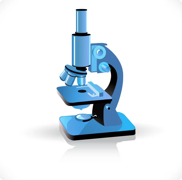 Mikroskop — Stok Vektör