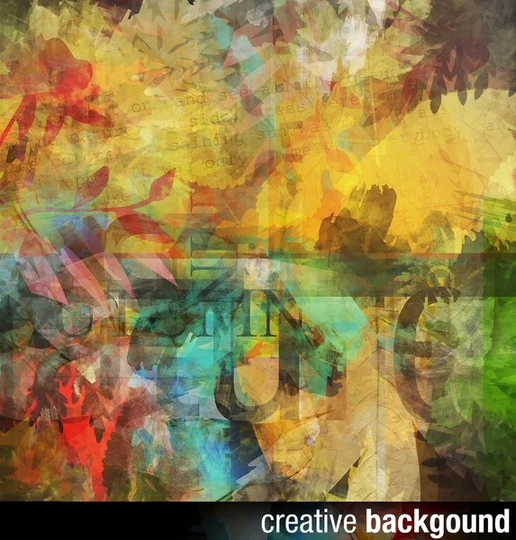 Creative collage bakgrund (gör din egen gröda, det är tillräckligt stor :) — Stockfoto