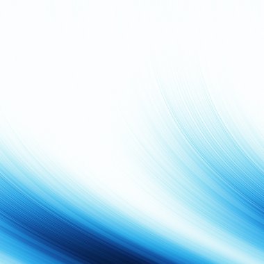 Blue abstract design clipart