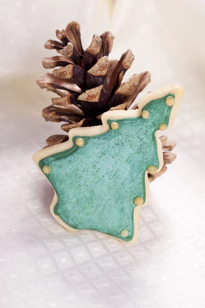 Biscotti albero di Natale — Foto Stock