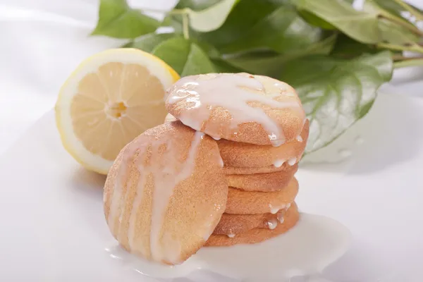 Печиво лимонне Ліцензійні Стокові Фото