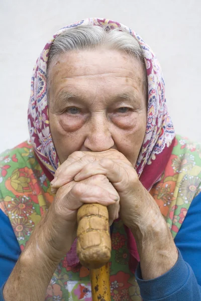 나이많은 여자의 사진 — 스톡 사진