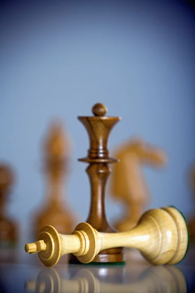 Checkmate chess game — Stock Photo, Image