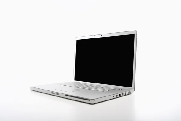Φορητό υπολογιστή σε λευκό — Φωτογραφία Αρχείου