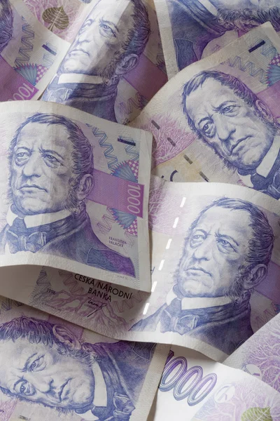 Cseh valutáról — Stock Fotó