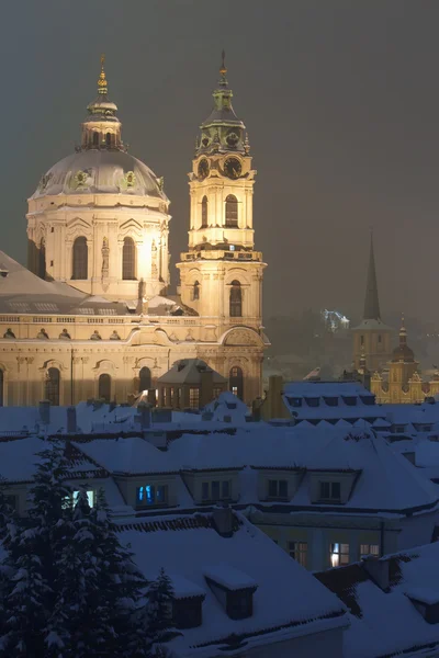 冬のプラハ — ストック写真