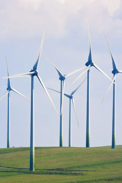 Rüzgar enerji çiftliği — Stok fotoğraf