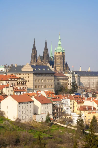 Castello di Praga hradcany — Foto Stock