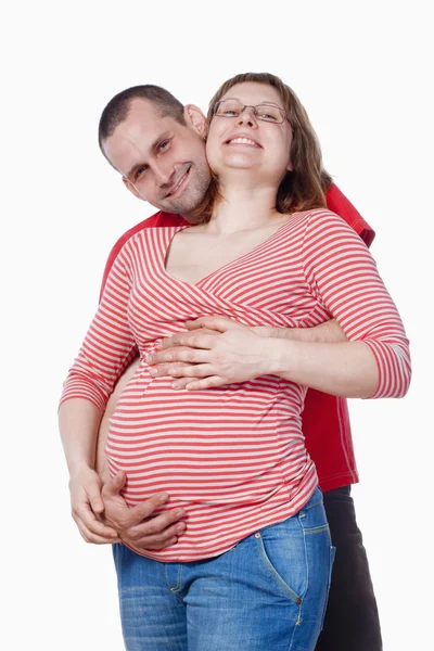 Expecting couple — Stock Photo, Image