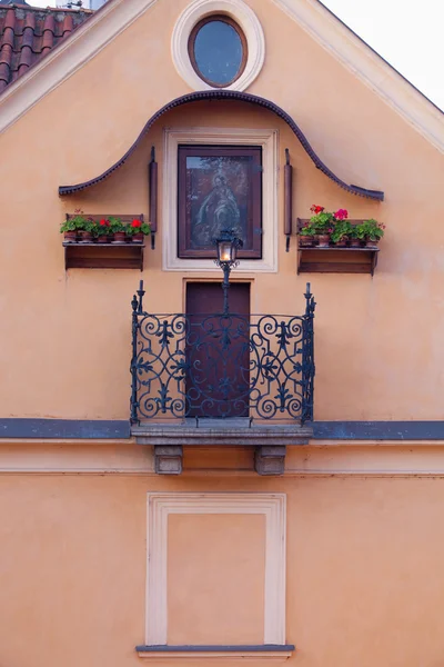 stock image Prague - house decoration