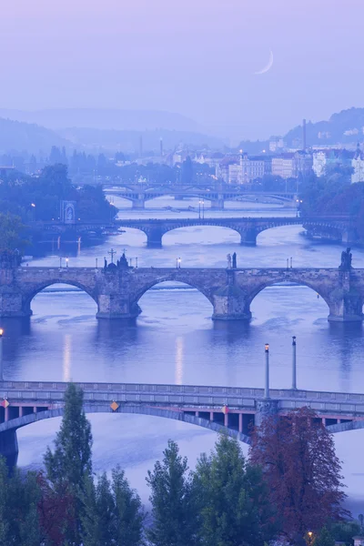 Puentes de Praga — Foto de Stock