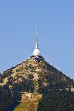 Czech republic - jested tv tower clipart