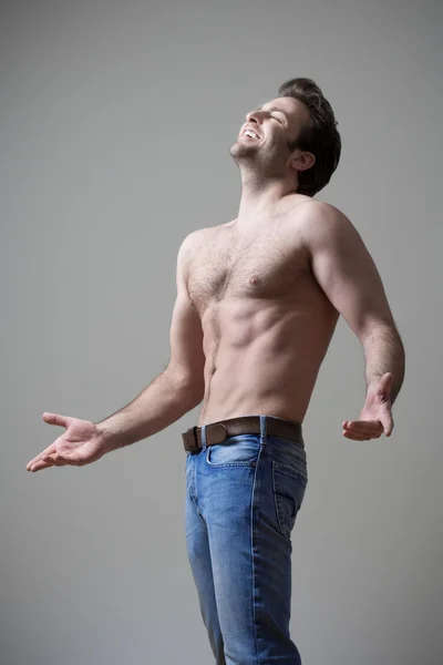 Musculous muž — Stock fotografie