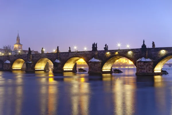 Puente Charles de Praga — Foto de Stock