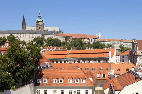 Praag kasteel hradcany — Stockfoto