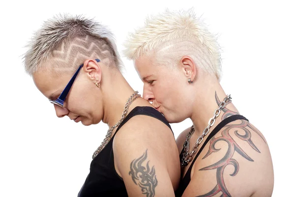 Дві жінки лесбіянок — стокове фото