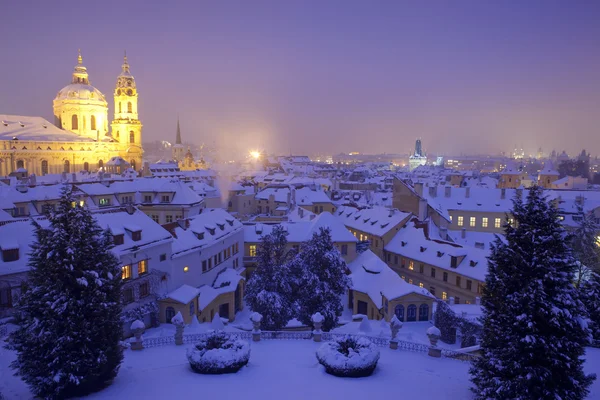 冬のプラハ — ストック写真
