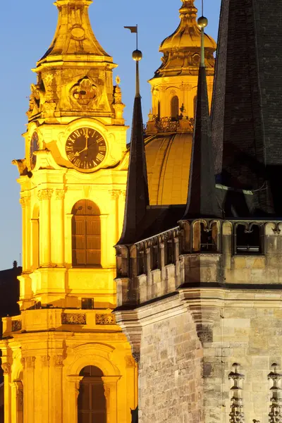 Praha - architektonický styl — Stock fotografie