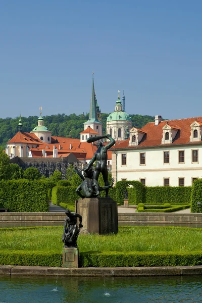Prague, valdstejnska garden — Stock Photo, Image
