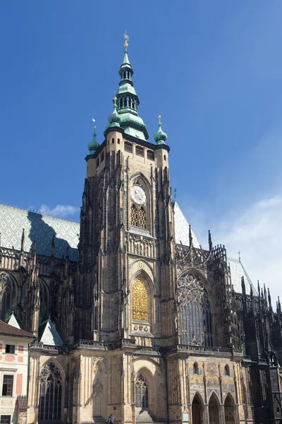 Prague - st. vitus cathedral — Stock Photo, Image