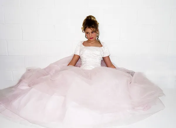 stock image Puffy Pink Dress