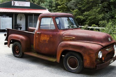 Vintage Pickup Truck clipart