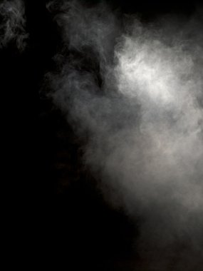 Image of fog over dark background