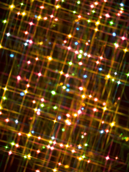 Kleurrijke wazig lights — Stockfoto