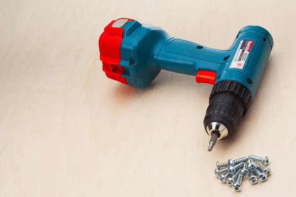 Powerdrill with square head — Stock Photo, Image