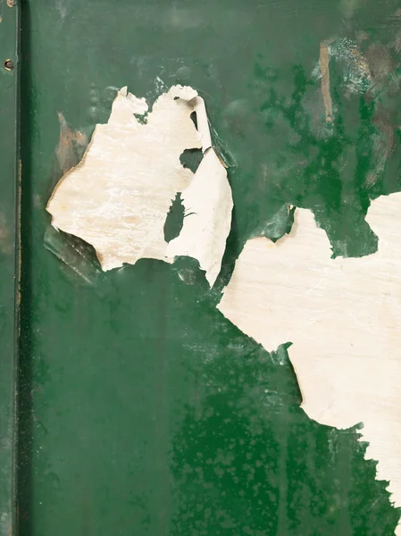 Peeling grön färg — Stockfoto