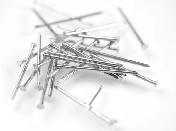 Close up nail pile — Stock Photo, Image