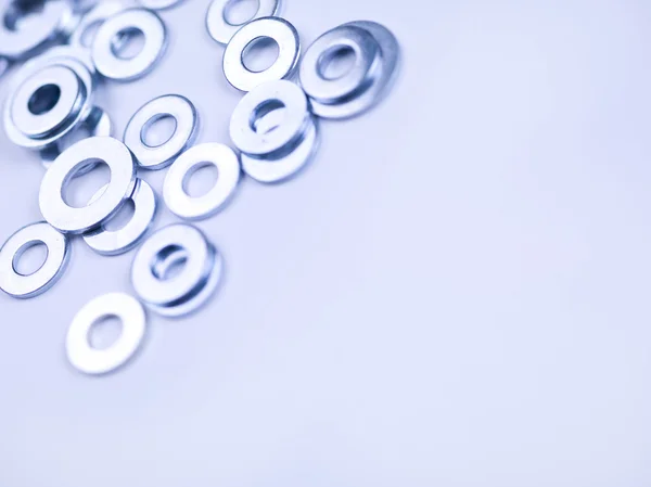 Washers with Copy — Stock Photo, Image