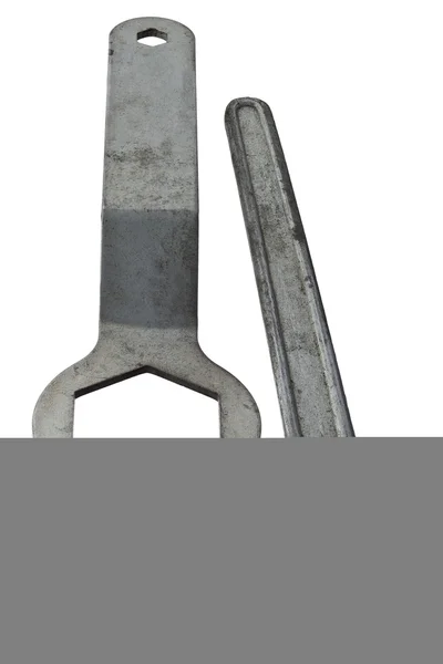 Closed and open wrench — Stock Photo, Image