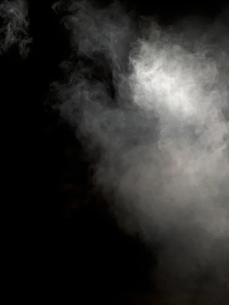 Imagen de niebla sobre fondo oscuro Imágenes de stock libres de derechos