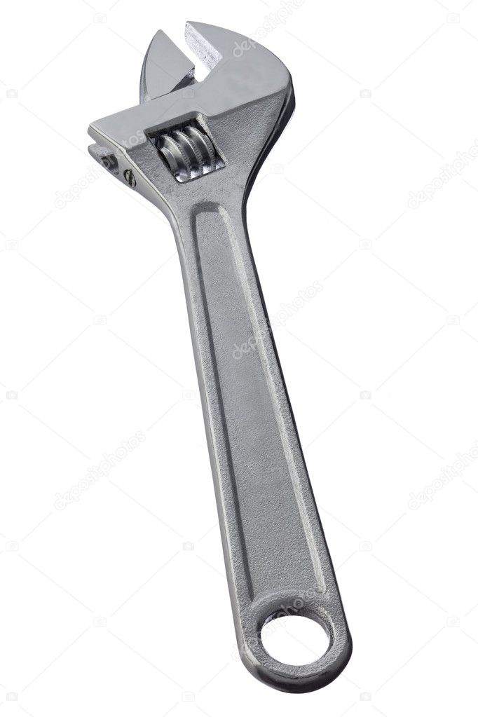 Metal adjustable wrench