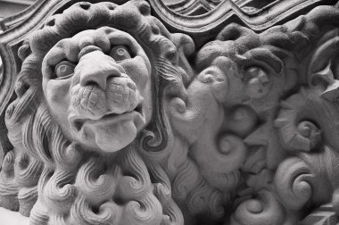 Lion Sculpture clipart