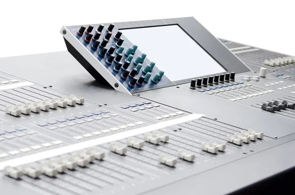 Sound and video mixer — Stock Photo, Image