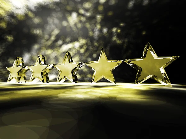 Cinco estrelas — Fotografia de Stock