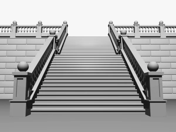 Escada principal — Fotografia de Stock