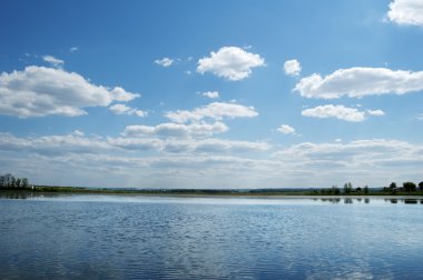 manzara - sky ve göl