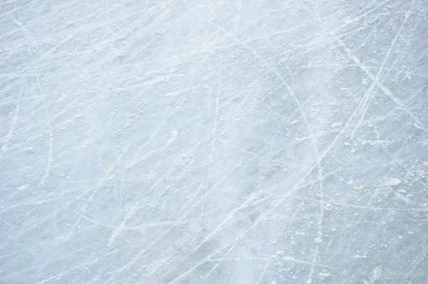 Škrábance na povrchu ledu — Stock fotografie