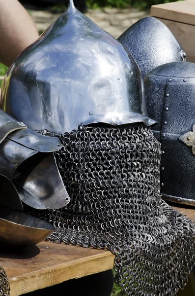 Knight's helm — Stockfoto