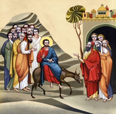 Church of St. Anne - Palm Sunday clipart