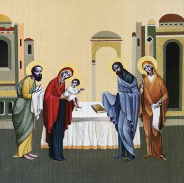 Church of St. Anne - Presentation of Jesus at the Temple clipart