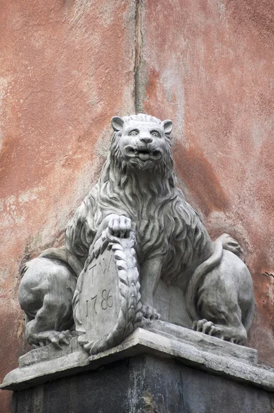 Escultura de leão — Fotografia de Stock