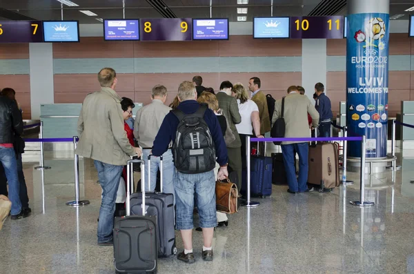 stock image Lviv International Airport