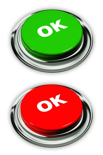 Ok button — Stock Photo, Image