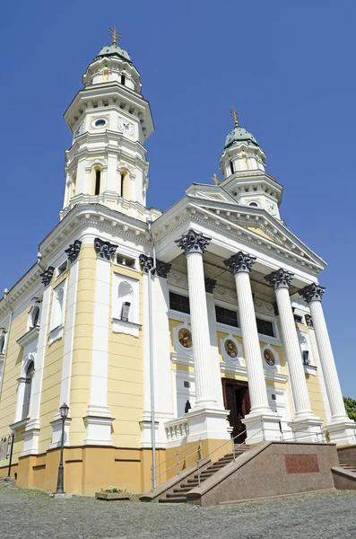 乌日霍罗德希腊天主教大教堂 — 图库照片