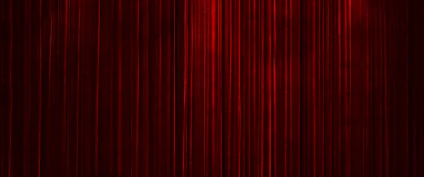 Theatervorhänge aus rotem Samt — Stockfoto